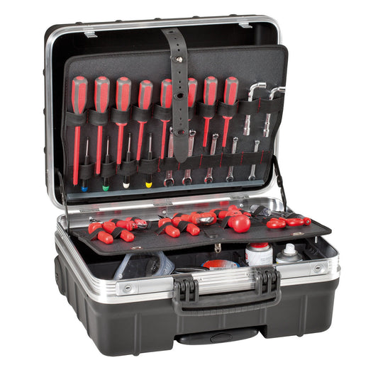 Portautensili Valigia con trolley Atomik Wheels