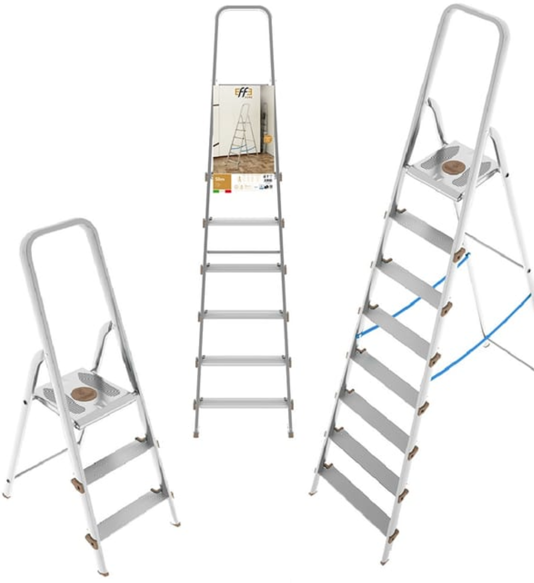 Scala Slim in alluminio - 4 gradini 