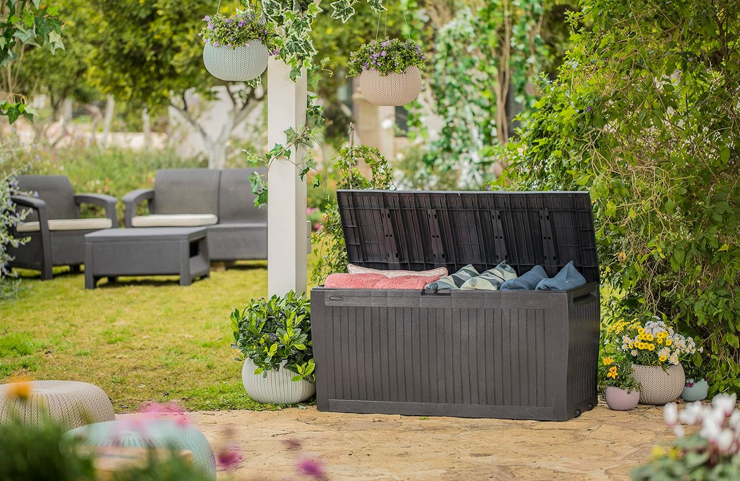 Cassettiera 270L con Finiture Effetto Legno